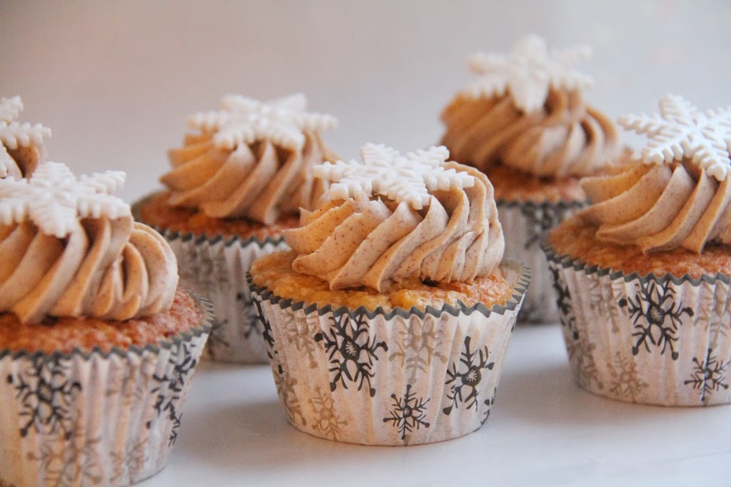 Vinter cupcakes