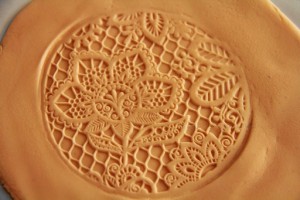 How to - CupcakeArt måtter Smuk lace prægning