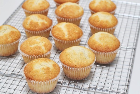 Vanilje muffins - Annettes kager