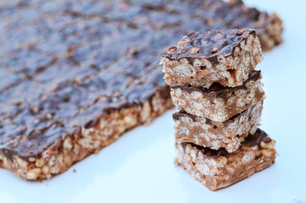 Rice krispies snacks med yankie bars