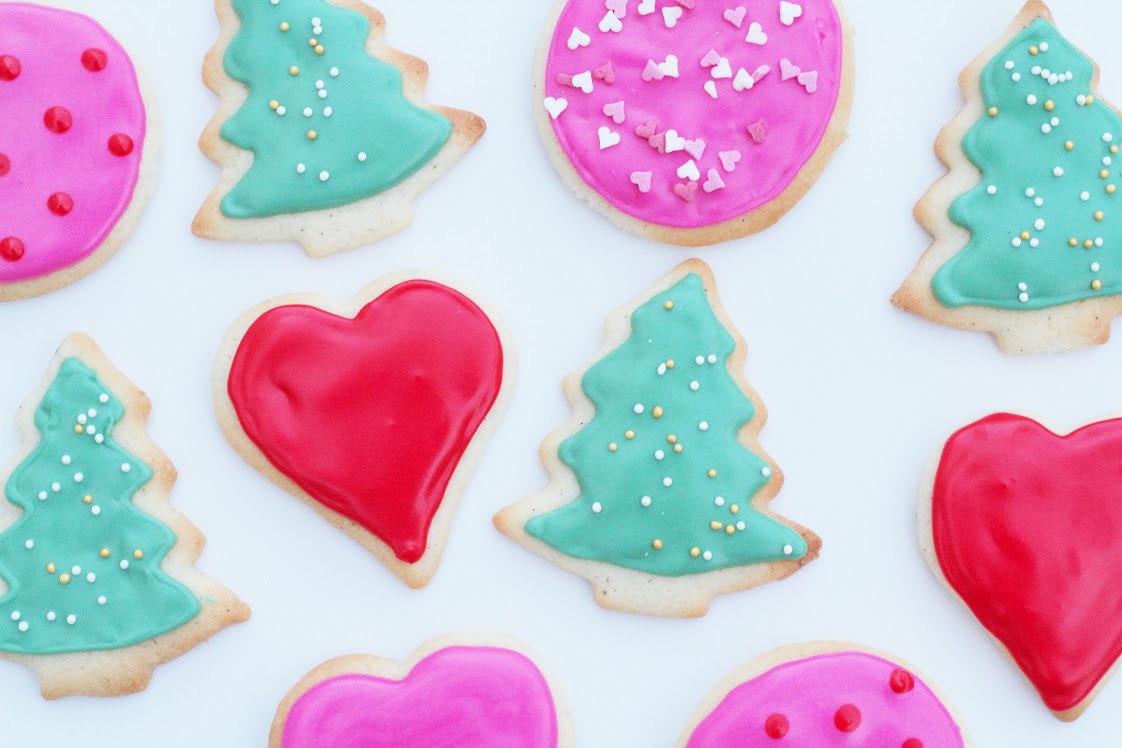 Christmas cut-out cookies